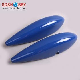 Wheel Pants for Extra330sc 30CC RC Gasoline Airplane (Blue/ White) for AG341-A