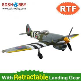 49in Hawker Tempest Brushless Foam Electric Airplane RTF with 2.4G Radio Control/ Retractable Landing Gear