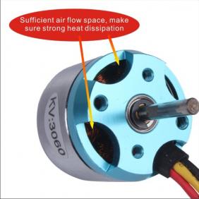 KV3060 FSD Brushless Inrunner Motor for 400 RC Helicopter