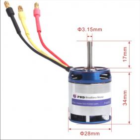 KV3200 FSD Brushless Inrunner Motor for 450pro RC Helicopter