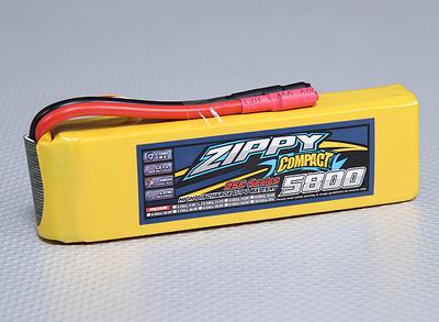 ZIPPY Compact 5800mAh 3S 25C Lipo Pack