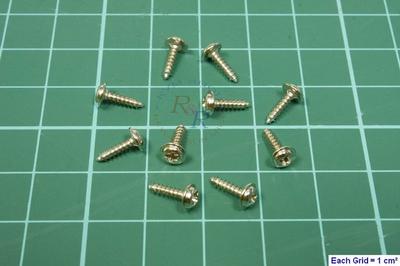 Self-Drilling Screw Î¦2.0x8mm (10pcs/set)