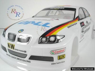 1/10 BMW 320si Analog Painted RC Car Body (White)