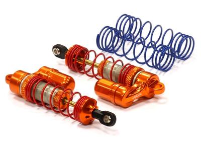 Integy Front Piggyback Shock Stampede/Rustler/Slas INTT8146ORANGE