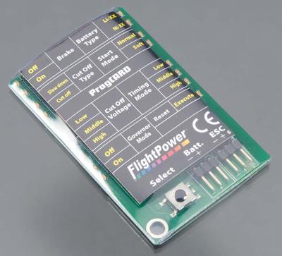 FlightPower Program Card FlightPower ESCs FPWFTCPROGC