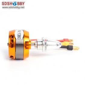 KV1360 2822-27-FSD Outrunner Brushless Motor for RC Car /RC Aircraft