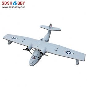 PBY Catalina EPO/Foam Electric Airplane ARF Brushless Version- Grey Color