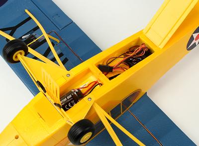 HobbyKing J-3 Cub (RTF) Blue / Yellow