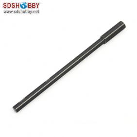 Drive shaft without screw Length=100mm Dia-A=4.76mm Dia-B=5.35mm Side=3X3mm