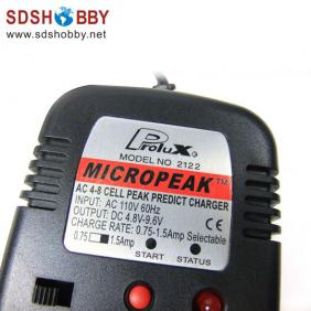 MICROPEAK AC 110V 4-8 Cell Charger (0.75A-1.5A)