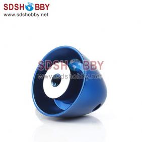 Aluminum Adaptor Spinner for RC Model Airplanes M6 D32 x H30 mm-Blue Color