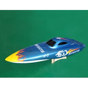 Navigator 26cc rc gasoline boat-Blue (W/O Radio System)