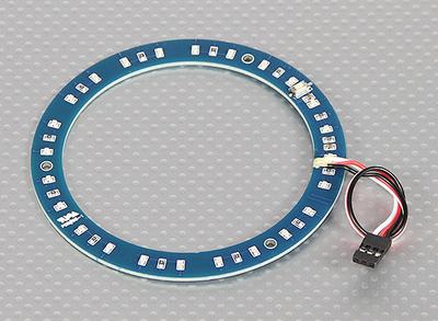 LED Ring 100mm Green w/10 Selectable Modes