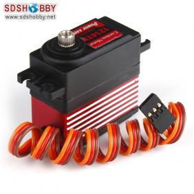 Power HD 16kg/57g Digital Servo HD-1214TH High Voltage Ultra Premium W/7075 Titanium Gears for Airplanes, Cars, Trucks and Boats