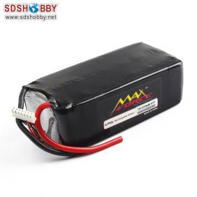 Max Force 25C 5200mAh 6-Cell/6S 22.2V Li-Po Batteries