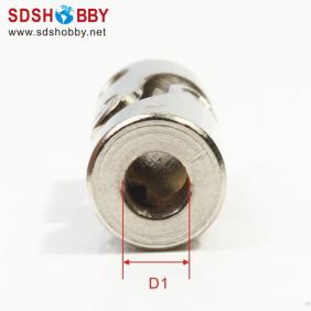 U-V-Joint Length=21mm Dia-A=3.18mm Dia-B=4mm