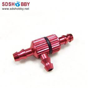 Red Color Big 3 Way/ Three-Way T Type Fuel Jointer with Fuel Filter D4xL29