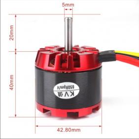 N Series Outrunner Brushless Motor  N4240-850KV