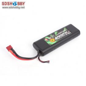 Gens ACE New Design High Quality 4000mAh 30C 2S 7.4V Lipo Battery with T Plug