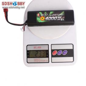 Gens ACE New Design High Quality 4000mAh 30C 2S 7.4V Lipo Battery with T Plug