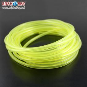 1 Meter Fuel Line for Nitro Engine D5*d2.5mm-Yellow Color