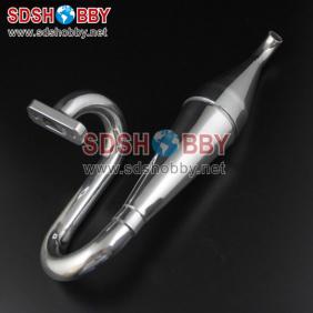 Aluminum Alloy Upgradable Exhaust Pipe for RC Model Gasoline Car CG94050