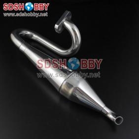 Aluminum Alloy Upgradable Exhaust Pipe for RC Model Gasoline Car CG94050