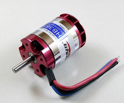 1700KV Outrunner Brushless Motor for 500 Class Helicopter Type H3650