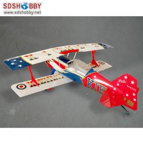 Pitts S12 50cc RC Model Gasoline Airplane ARF/Petrol Airplane with New Eagle Color Scheme