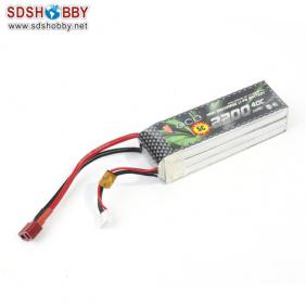 Gens ACE New Design High Quality 2200mAh 40C 3S 11.1V Lipo Battery with T Plug