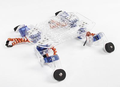 QuadBot 4 Legged Robot Chassis (Kit)