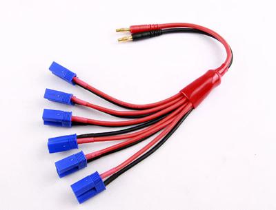 4.0mm Banana to 6x EC5 Charging Cable