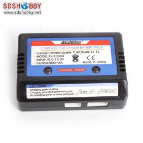 LK-1008D 2-3S Li-ion/Li-poly Battery Compact Balance Charger