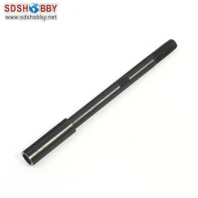 Drive Shaft with Teeth/ Thread Length=65mm Dia.-A=4mm-3.18 Dia.-B=5.3mm Side=3.5X3.5mm for RC Model Boat