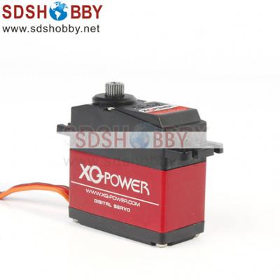 XQ Power 16.9kg/56g Digital Servo XQ-S4116D High Voltage 8.5V with Titanium Gear/Aluminum Case