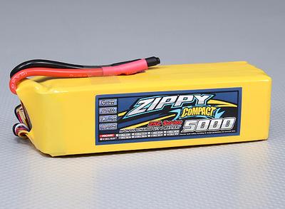 ZIPPY Compact 5000mAh 7S 25C Lipo Pack