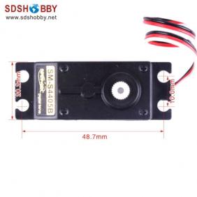 Spring RC Digital Servo S4405B 4.8kg/40g for Futaba 25T servo arm W/Metal Gear and Double Bearings