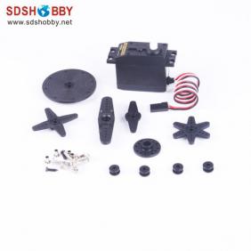 Spring RC Digital Servo S4405B 4.8kg/40g for Futaba 25T servo arm W/Metal Gear and Double Bearings