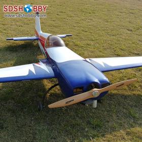 91in 32% Extra330sc 50cc RC Model Gasoline Airplane/Petrol Airplane ARF-Blue White Color