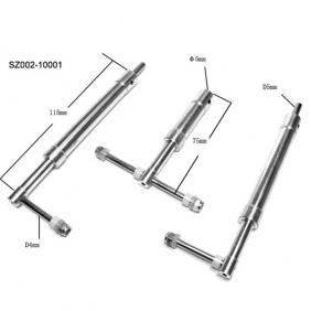 Air Retracts Kit (Φ5.0) with 3pcs Gear Mounts Two-way Air-pressure Control