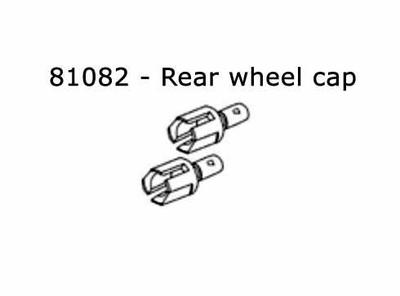 Redcat Racing Rear Stub Axles 2pcs RED81072