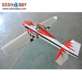 NEW 30% Scale 87in Slick 540 50cc Carbon Fiber Version Super 3D RC Gasoline Airplane/Petrol Airplane ARF-Red & White Color