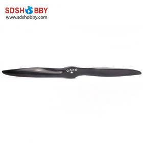 2 Blades Carbon Fiber Propeller 24*9 for RC Gasoline Airplane