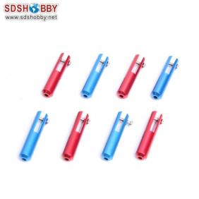 Rc Model Annihilated Aluminum Alloy Clevis 4 Pcs