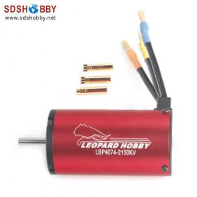 Leopard 4 Poles 2150KV Brushless Inrunner Motor LBP4074-2Y for RC Model Car