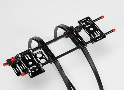 Deluxe Multifunction Anti-Brake Care-Free High Crab FPV Landing Gear Set (Black)