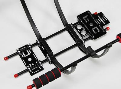 Deluxe Multifunction Anti-Brake Care-Free High Crab FPV Landing Gear Set (Black)