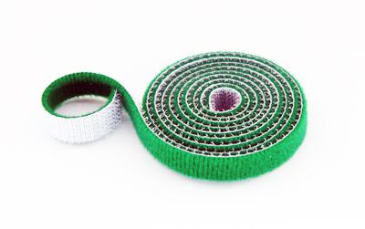 30mm Wide Velcro (loops & hooks integrated) 1 Meter - Green