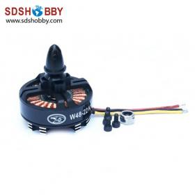 KV390 Brushless Outrunner Disk Motor 4822 for RC Quadcopter, Multicopter