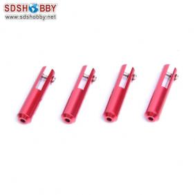 Rc Model Annihilated Aluminum Alloy Clevis 4 Pcs